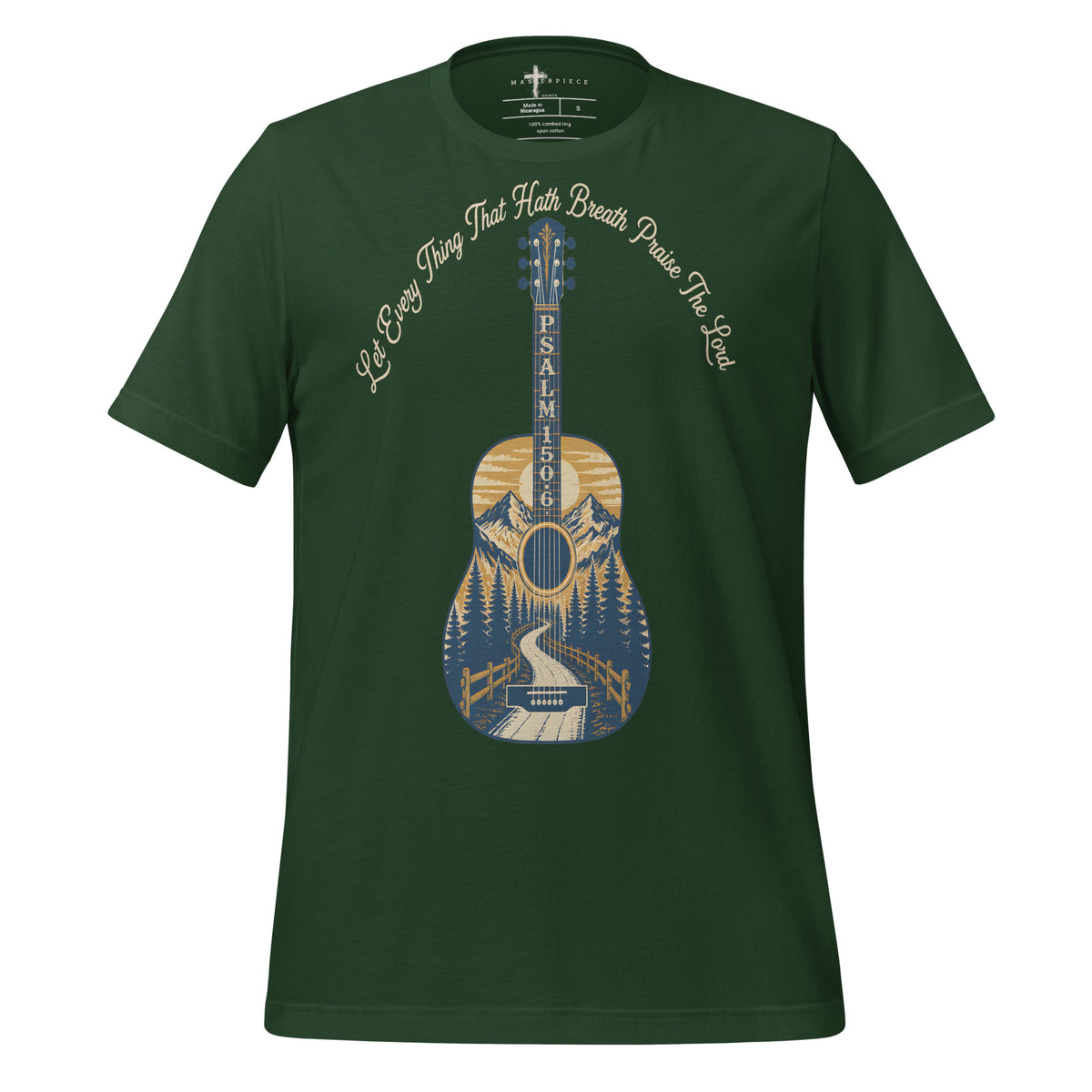 Let Everything that has Breath Guitar - Forest - MasterPiece Shirts
