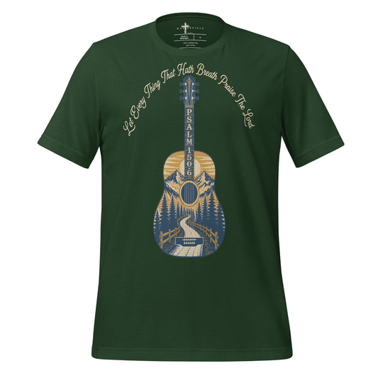 Let Everything that has Breath Guitar - Forest - MasterPiece Shirts