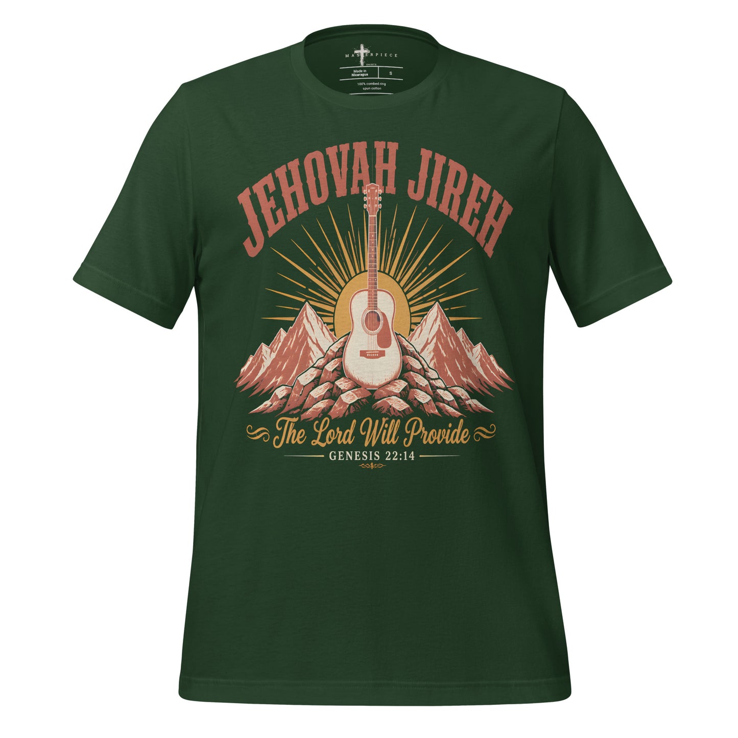 Jehovah Jireh Guiitar - Forest - MasterPiece Shirts