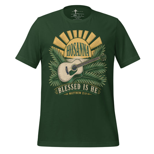 Hosanna Blessed is He Guitar - Forest - MasterPiece Shirts