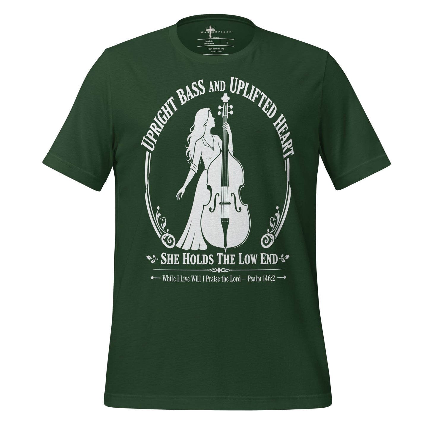 Upright Bass Female - Forest - MasterPiece Shirts