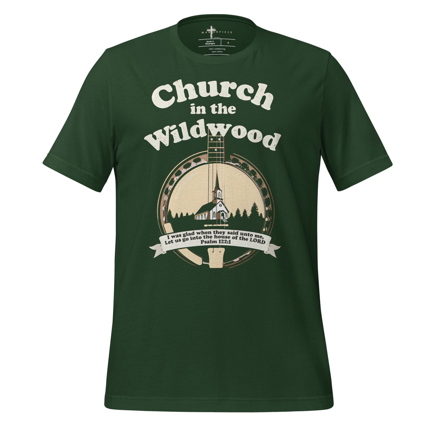 Church in Wildwood Banjo - Forest - MasterPiece Shirts