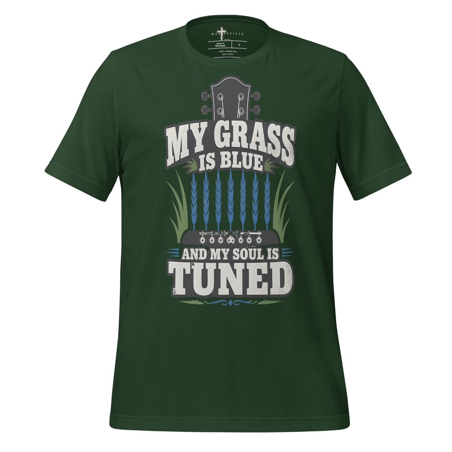 Bluegrass Tuned - Forest - MasterPiece Shirts
