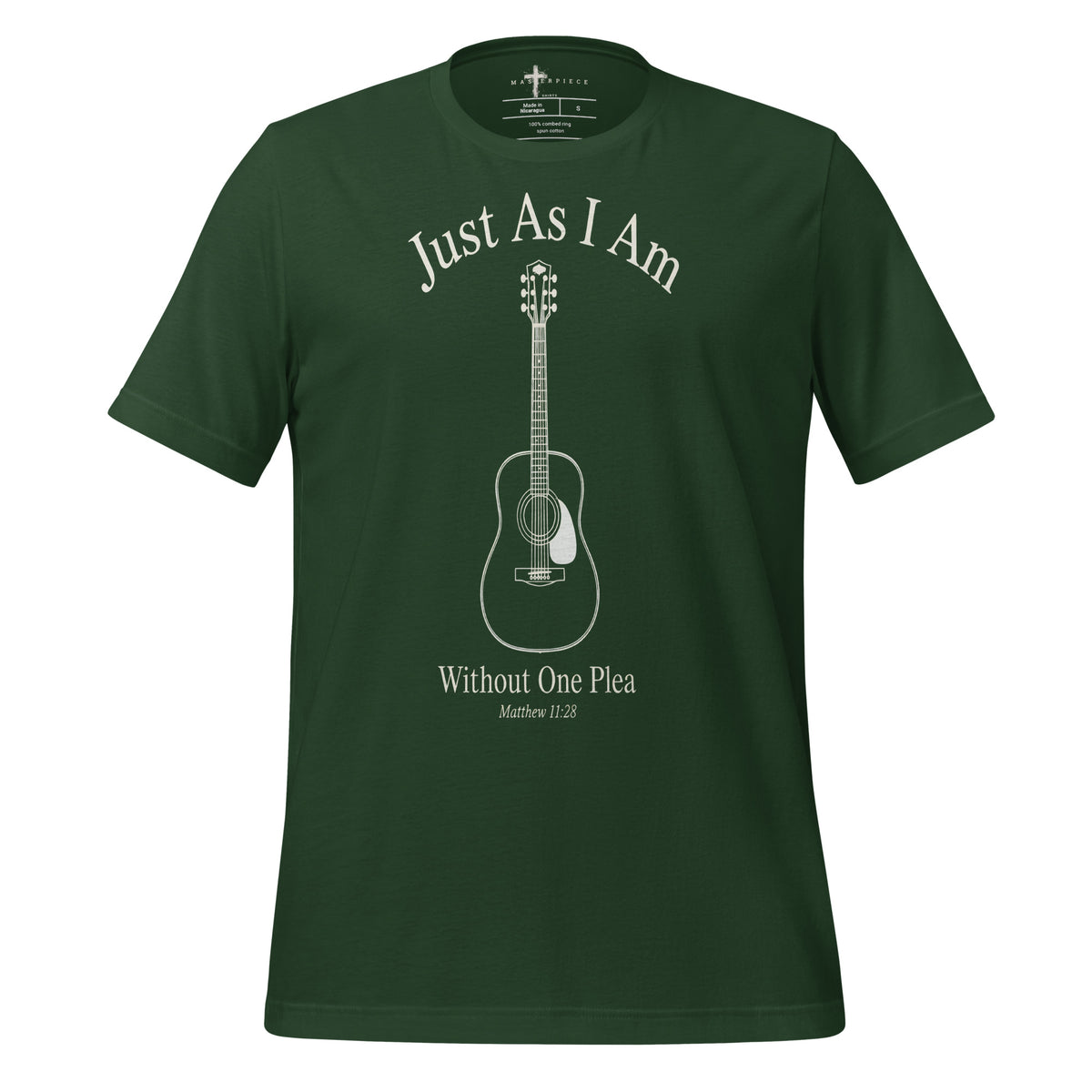 Just As I Am Guitar - Forest - MasterPiece Shirts