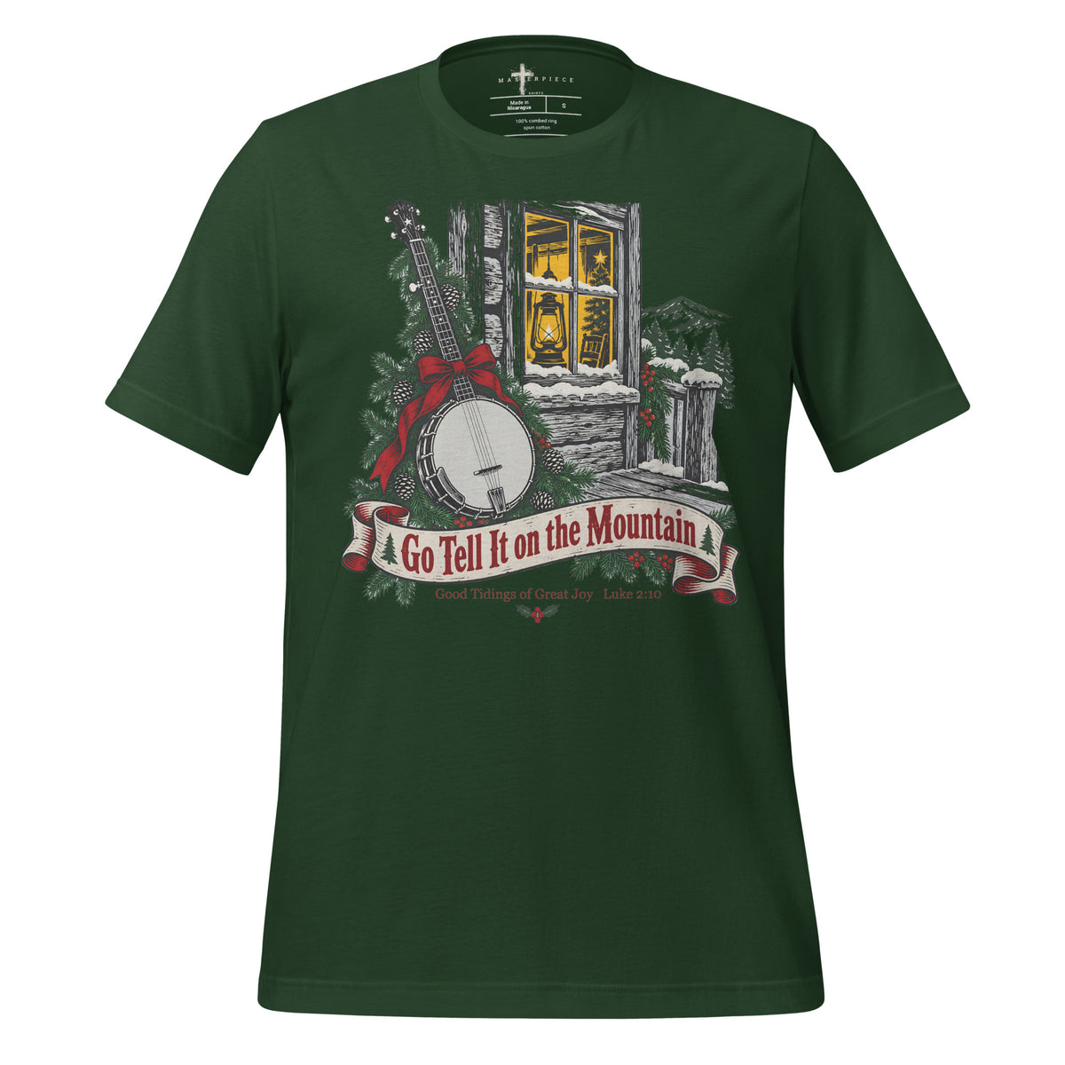 Go Tell it on the Mountain - Forest - MasterPiece Shirts