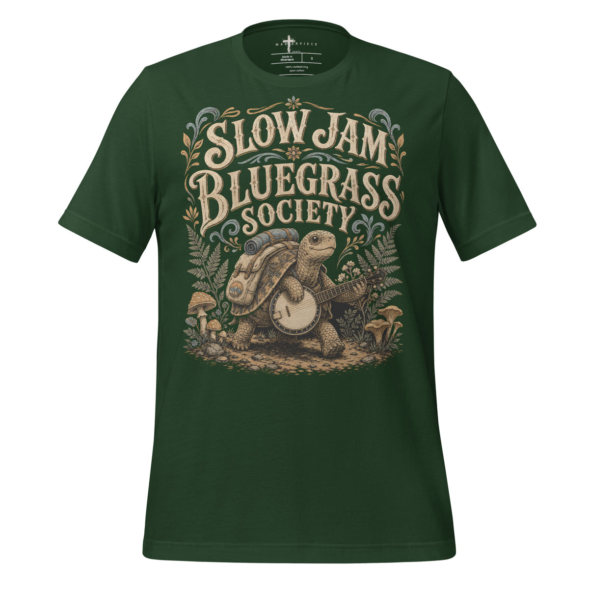 Slow Jam Bluegrass - Forest - MasterPiece Shirts