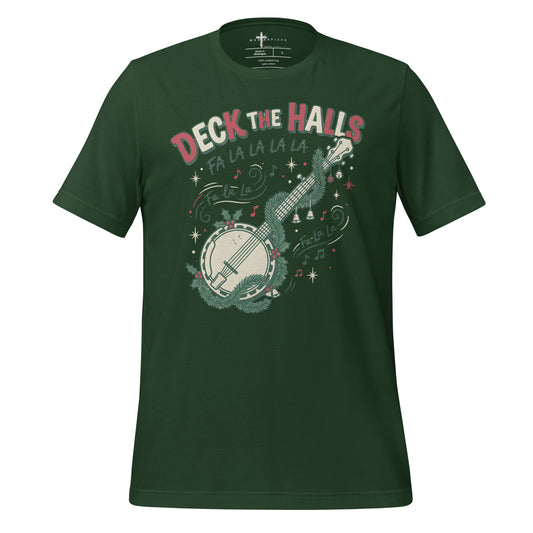 Deck The Halls Banjo - Forest - MasterPiece Shirts