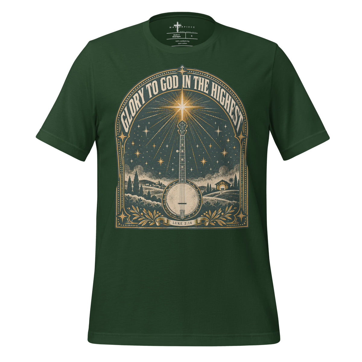 Glord to God Banjo - Forest - MasterPiece Shirts