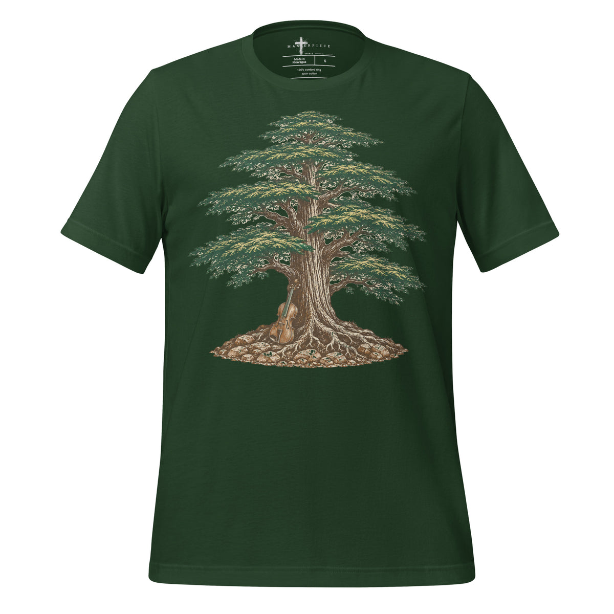 Fiddle Tree - Forest - MasterPiece Shirts