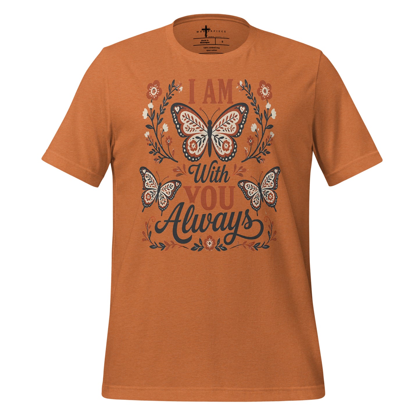 I am with you always Butterfly - MasterPiece Shirts