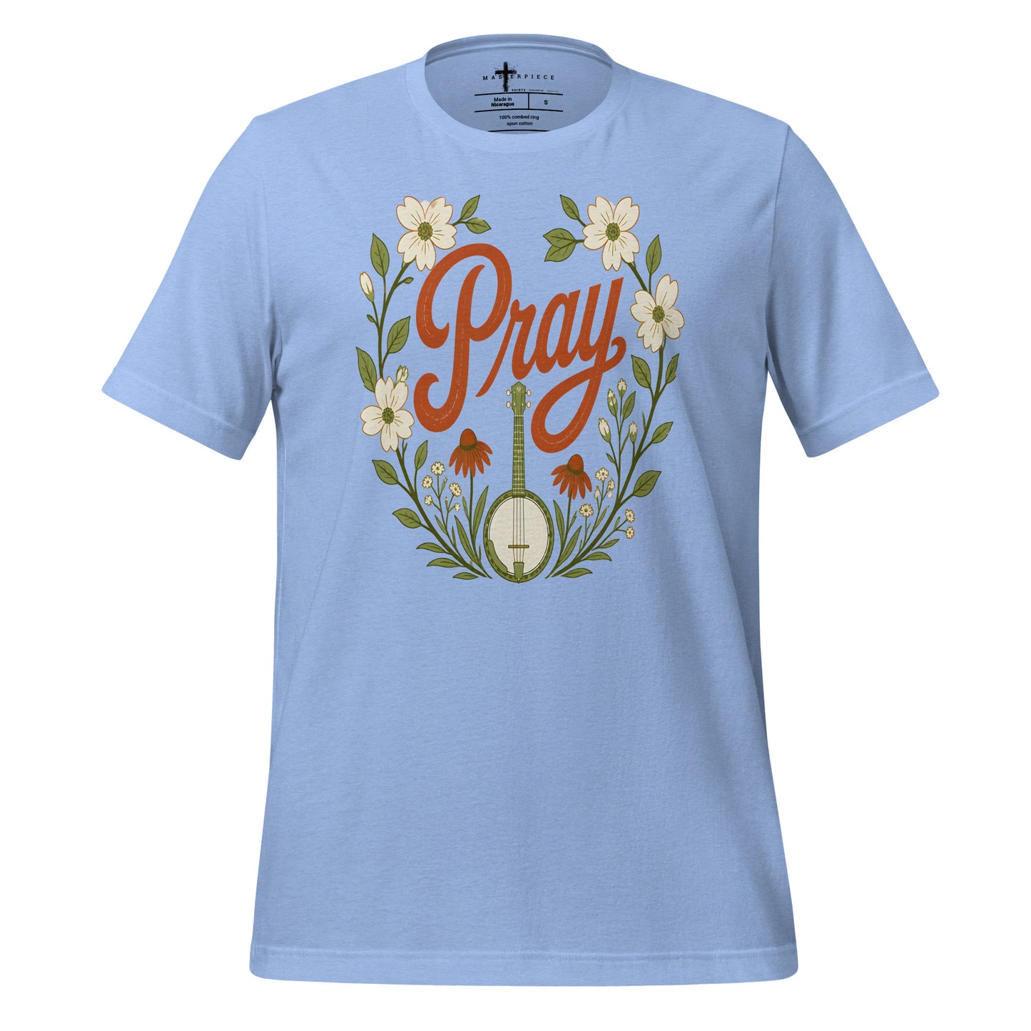 Pray Banjo - Blue - MasterPiece Shirts