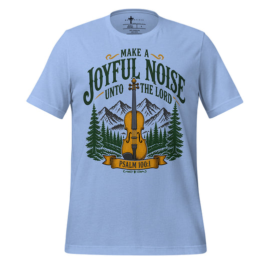 Joyful Noise Violin Fiddle - Blue - MasterPiece Shirts