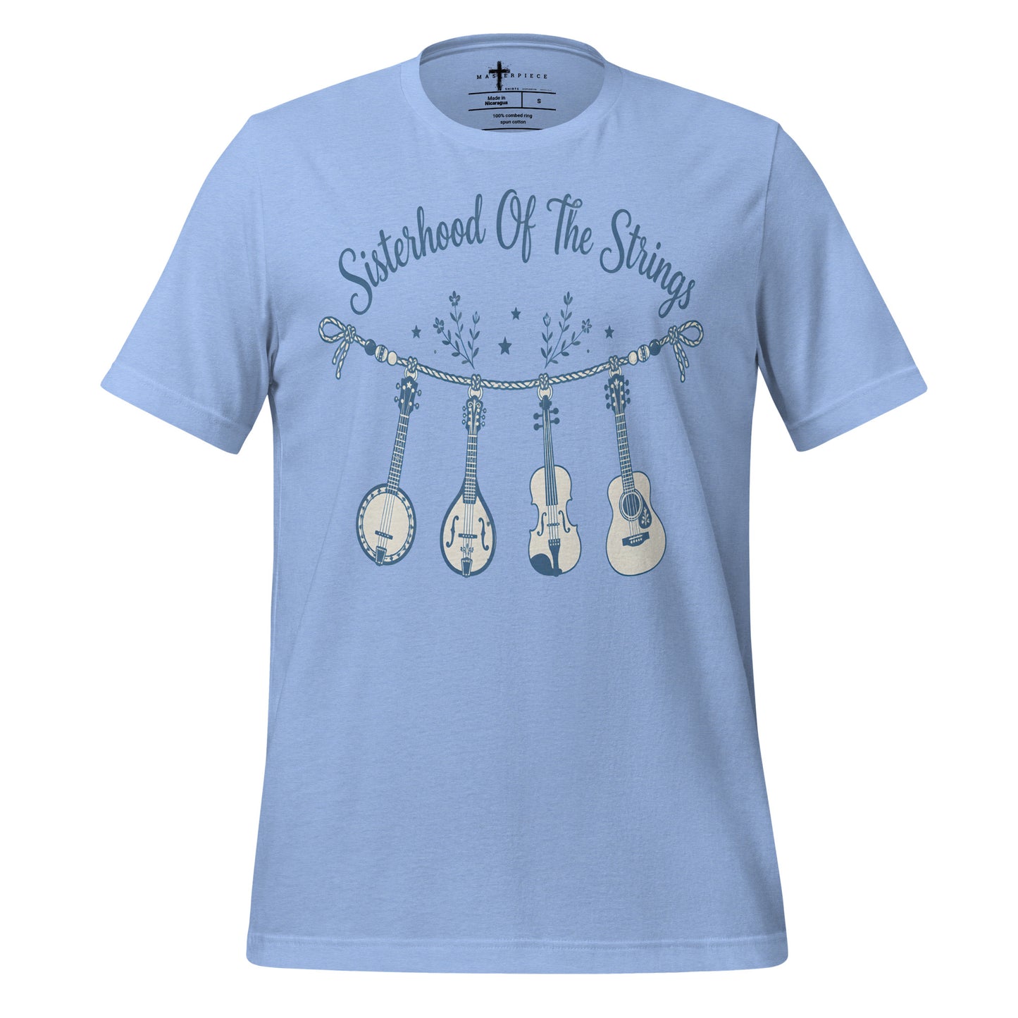 Sisterhood of the Strings - Blue - MasterPiece Shirts
