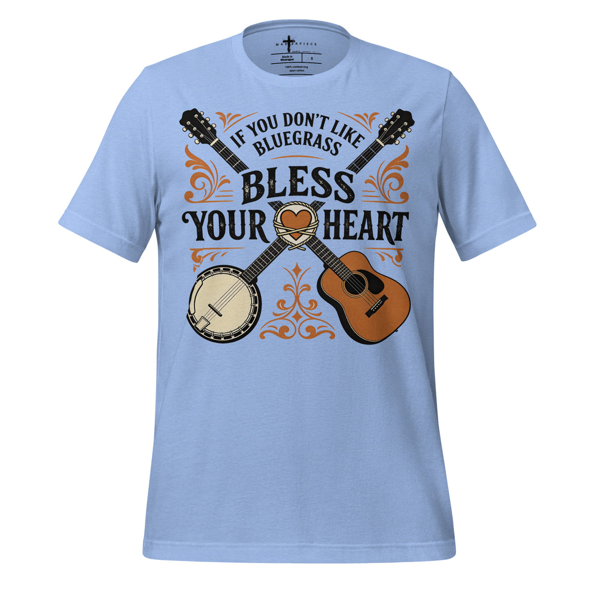 BlueGrass Bless Your Heart - Blue - MasterPiece Shirts