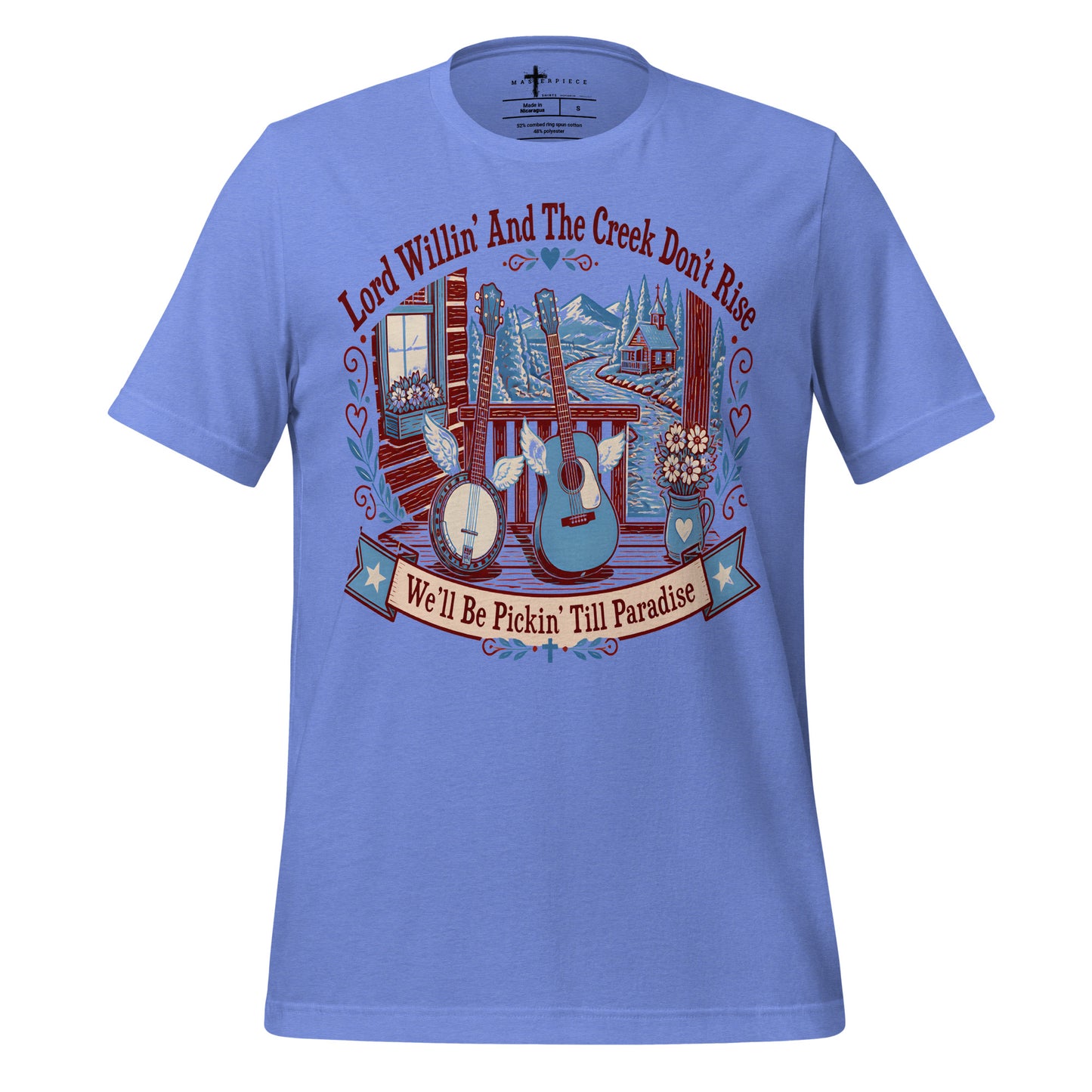 Pickin till Paradise - Blue - MasterPiece Shirts
