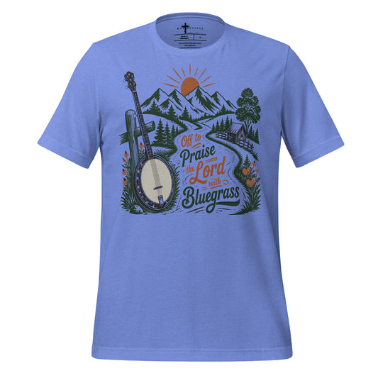 Off to Praise the Lord - Blue - MasterPiece Shirts