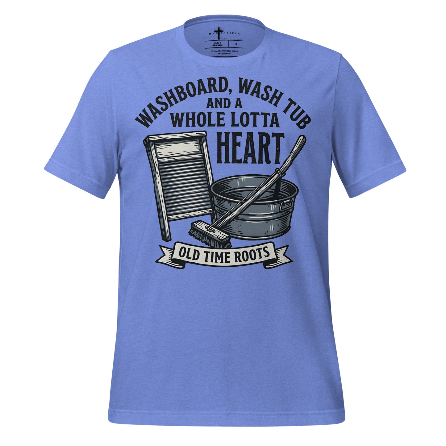 WashBoard Roots - Blue - MasterPiece Shirts