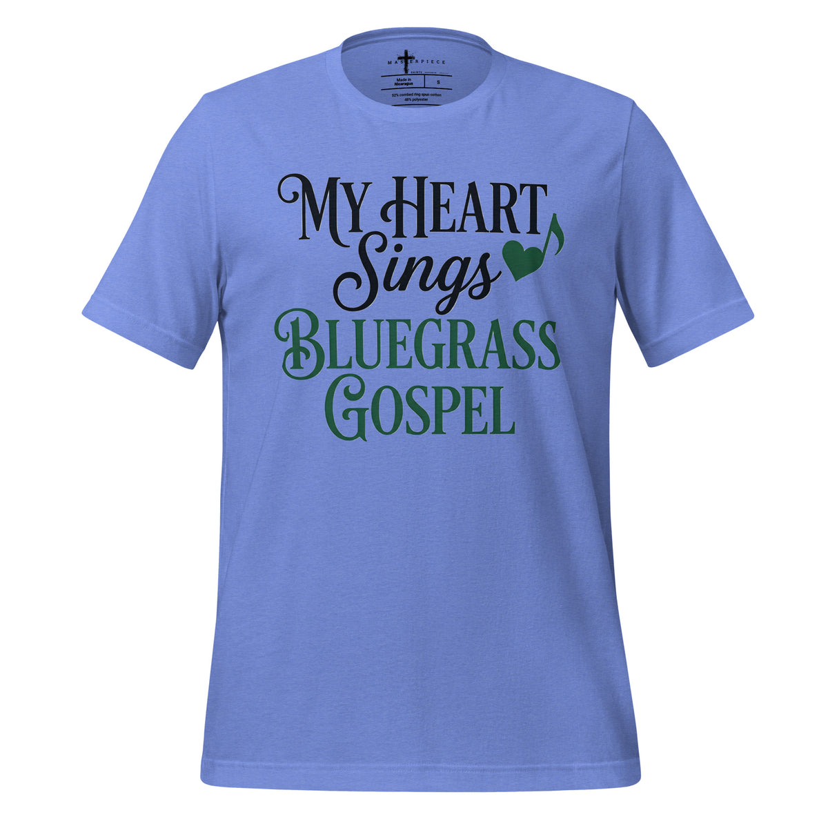 Heart Sings Bluegrass Gospel - Blue - MasterPiece Shirts