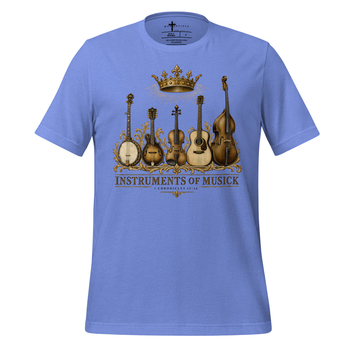 Instruments of Musick - Blue - MasterPiece Shirts