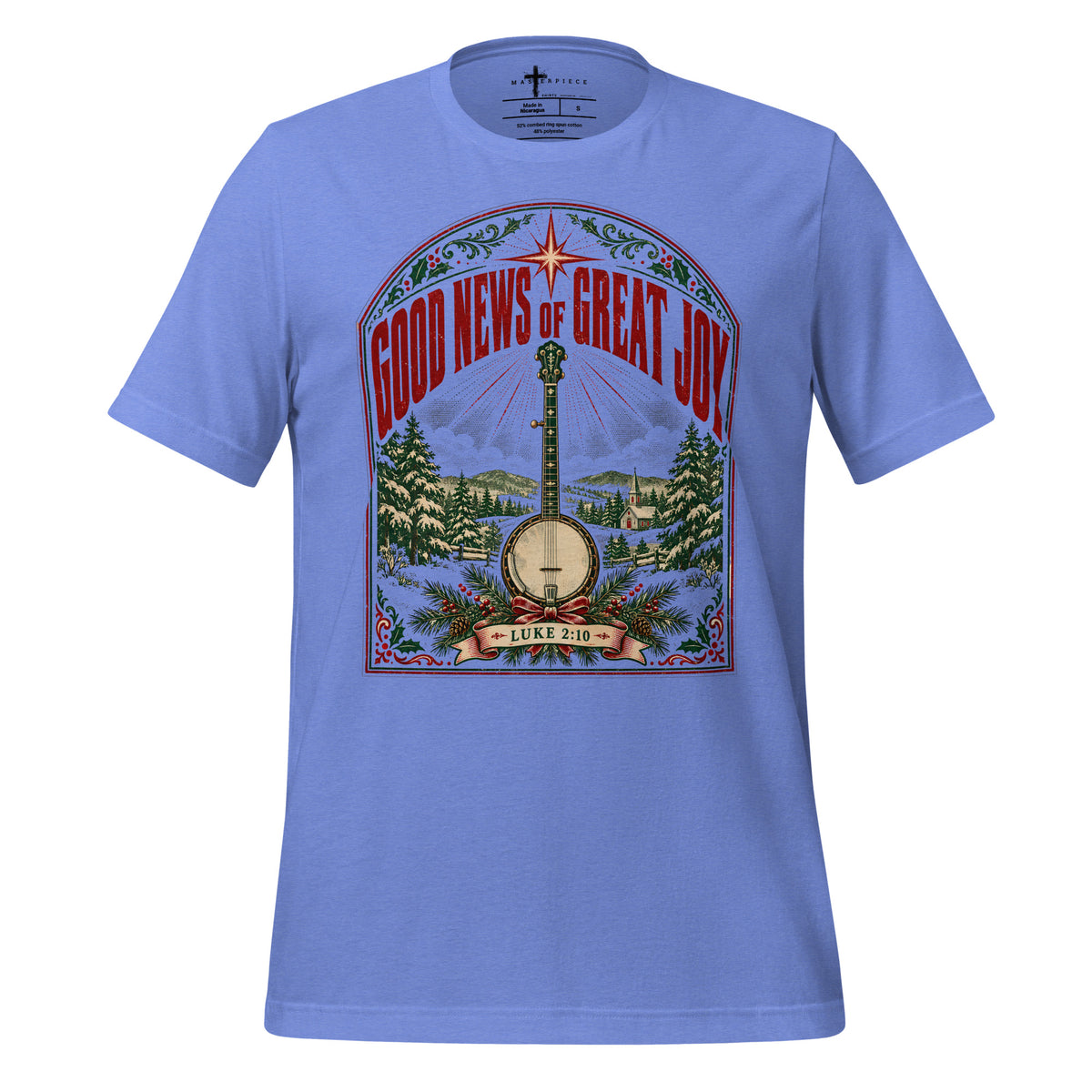 Banjo Good News Joy - Blue - MasterPiece Shirts
