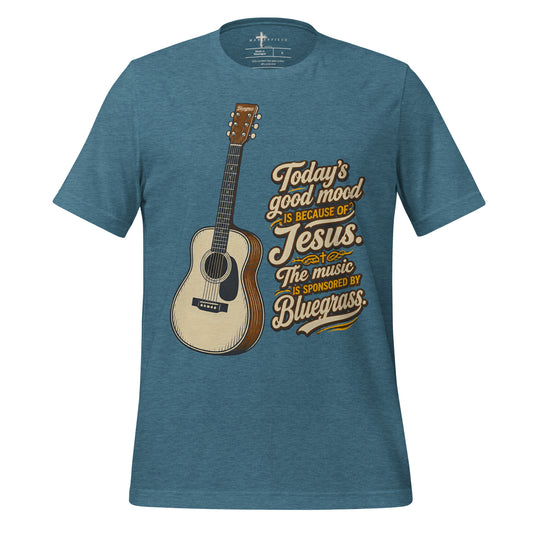 Todays Good Mood Guitar - Teal - MasterPiece Shirts