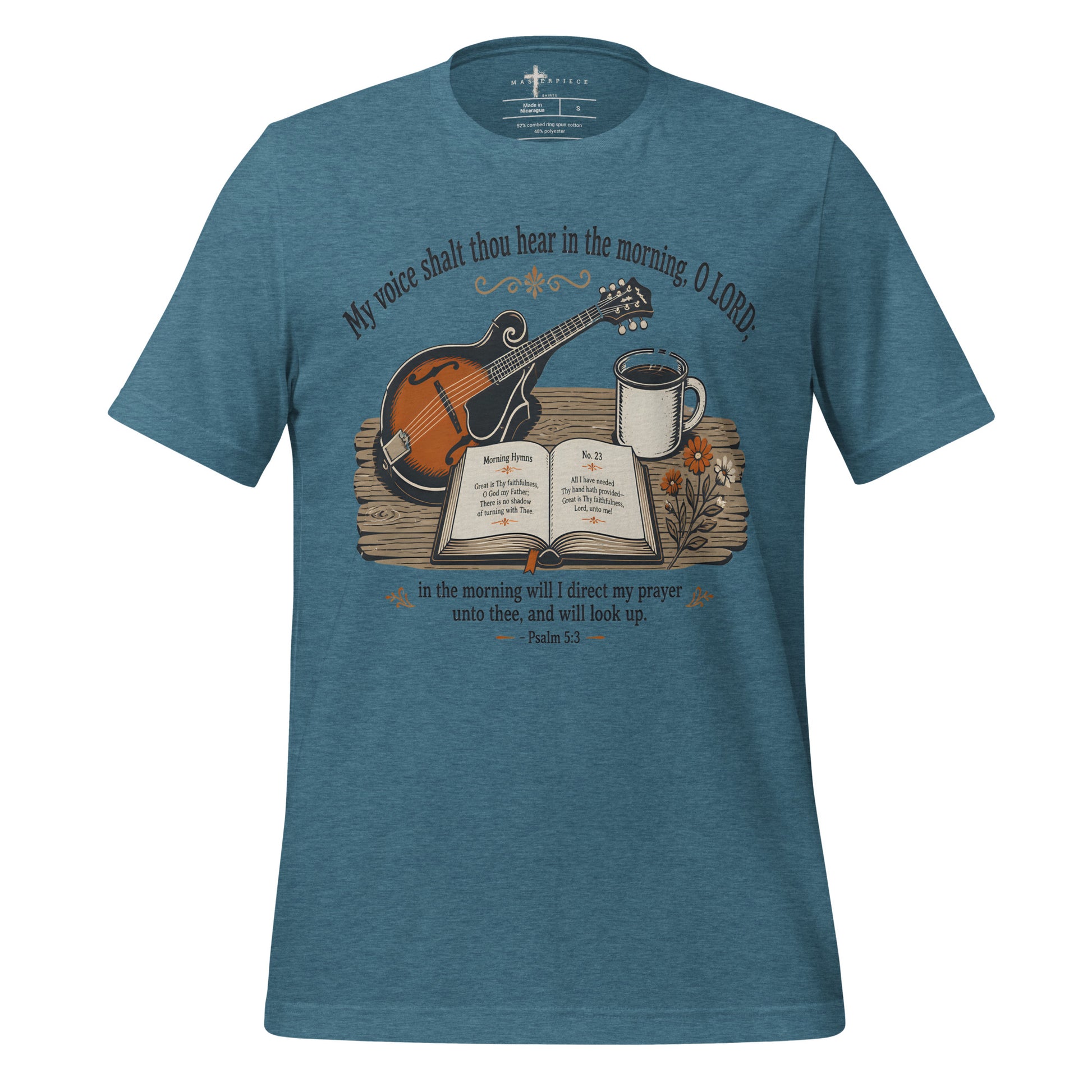 My Voice Mandolin - Teal - MasterPiece Shirts