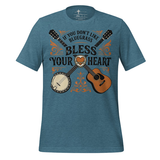 BlueGrass Bless Your Heart - Teal - MasterPiece Shirts