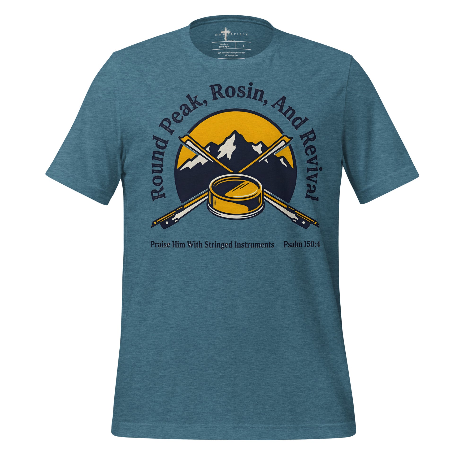 Rosin Revival Fiddle - Teal - MasterPiece Shirts