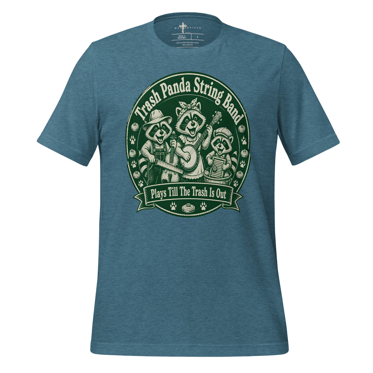 Trash Panda Band - Teal - MasterPiece Shirts