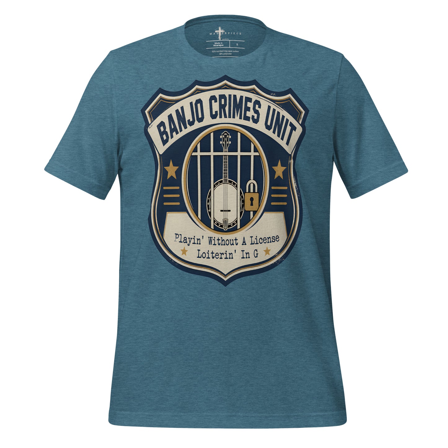 Banjo Crimes - Teal - MasterPiece Shirts