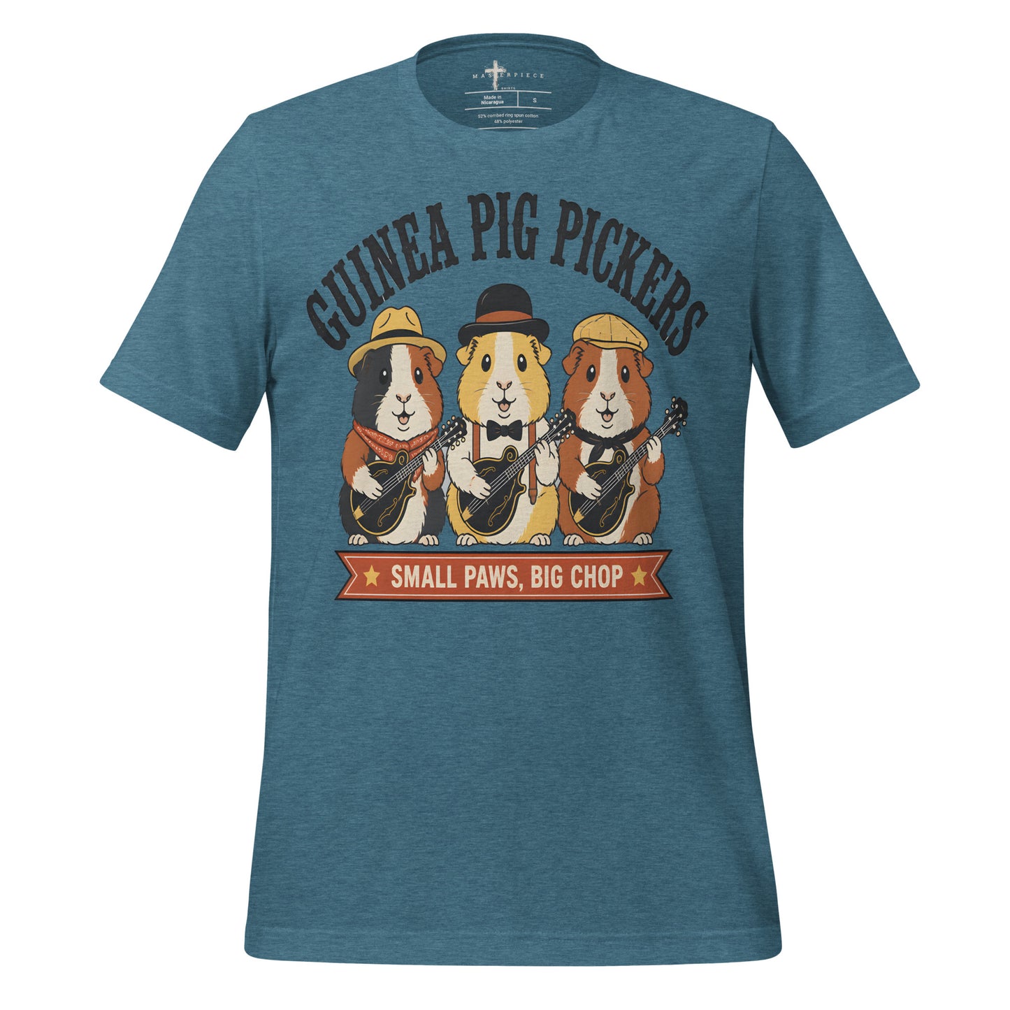 Guinea Pig Pickers - Teal - MasterPiece Shirts