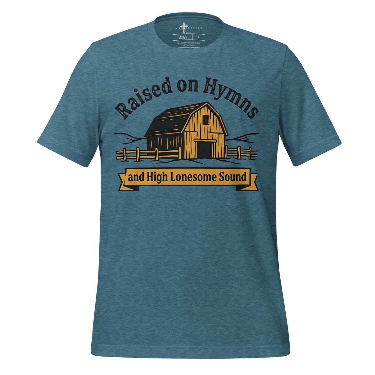 Raised on Hymns - Teal - MasterPiece Shirts