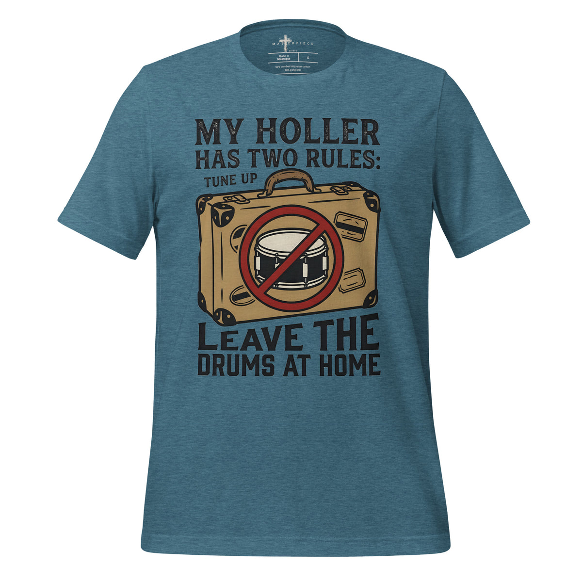Holler Rules - Teal - MasterPiece Shirts