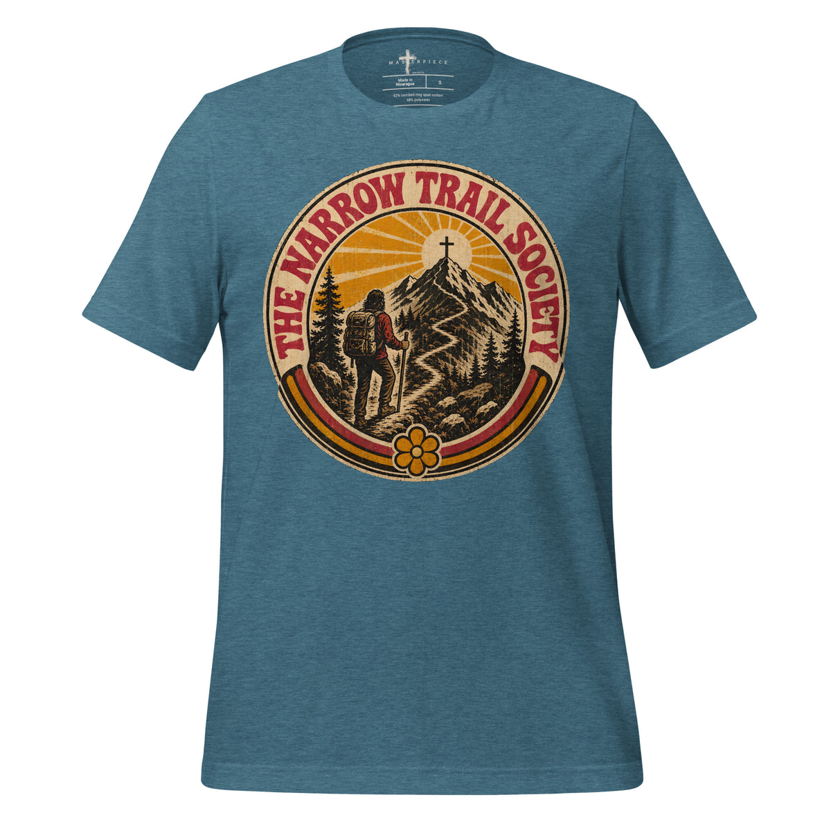 Narrow Trail Society - Teal - MasterPiece Shirts