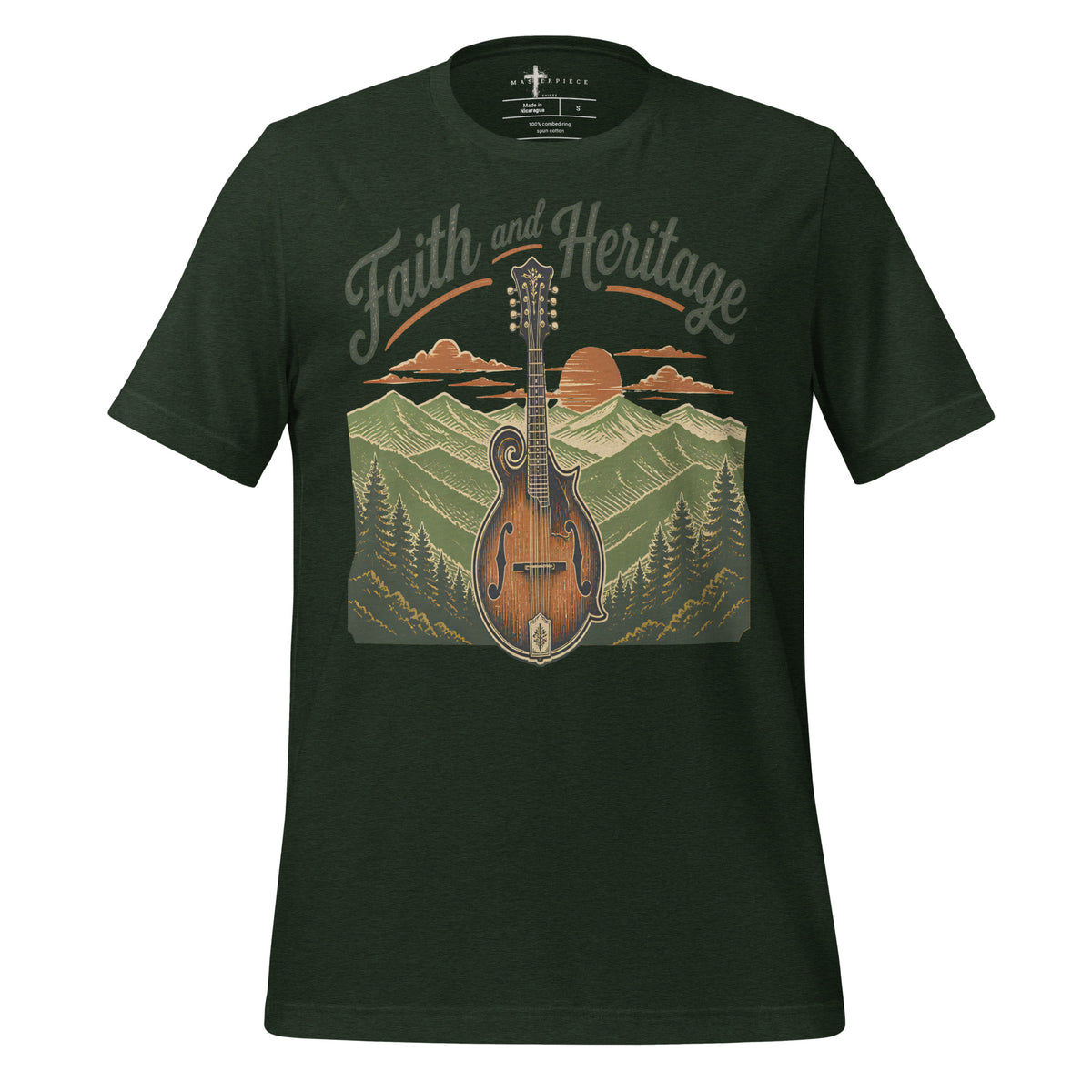 Faith and Heritage Mandolin - MasterPiece Shirts