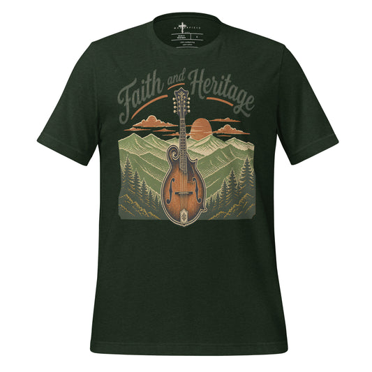 Faith and Heritage Mandolin - MasterPiece Shirts