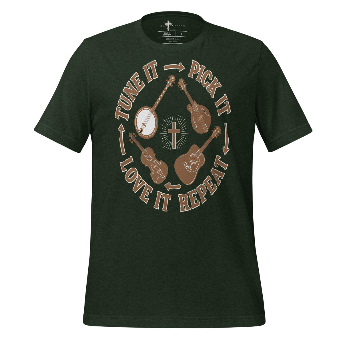 Tune Pick Repeat - MasterPiece Shirts