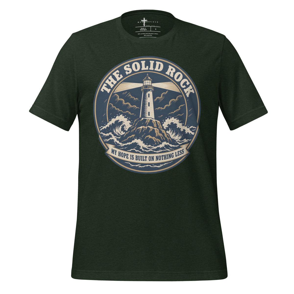 Solid Rock Lighthouse - MasterPiece Shirts