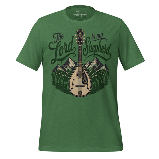 The Lord is My Shepard Mandolin - Green - MasterPiece Shirts