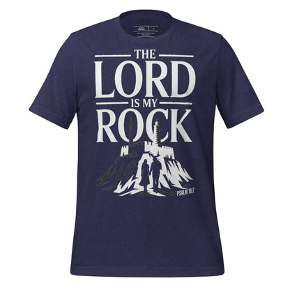 The Lord is My Rock  Christian Bible Verse T-Shirt