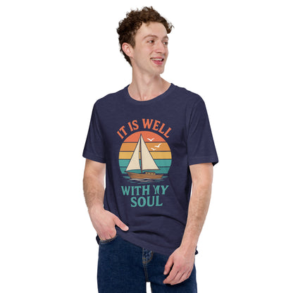 It Is Well With My Soul  Christian Bible Verse T-Shirt