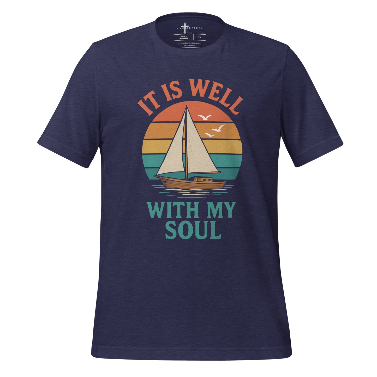 It Is Well With My Soul  Christian Bible Verse T-Shirt
