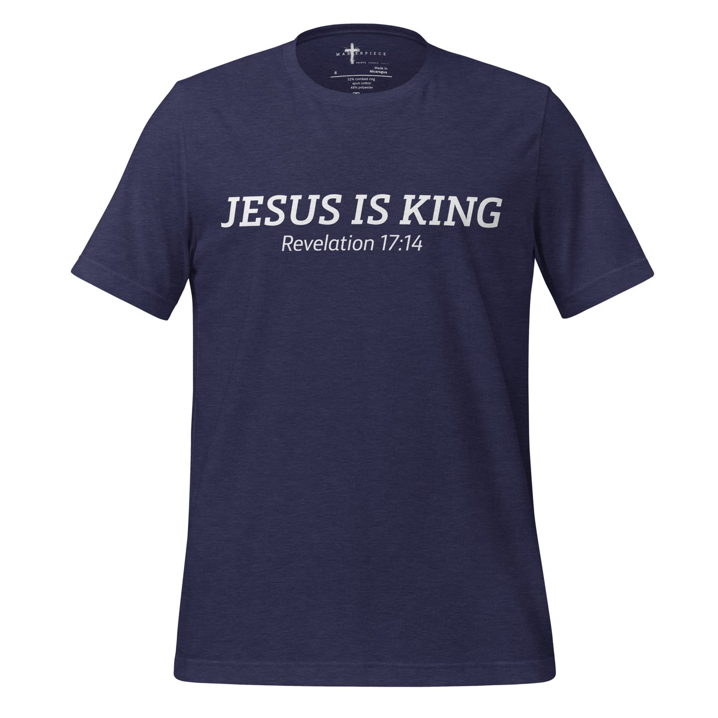  Jesus is King Christian T-shirt 