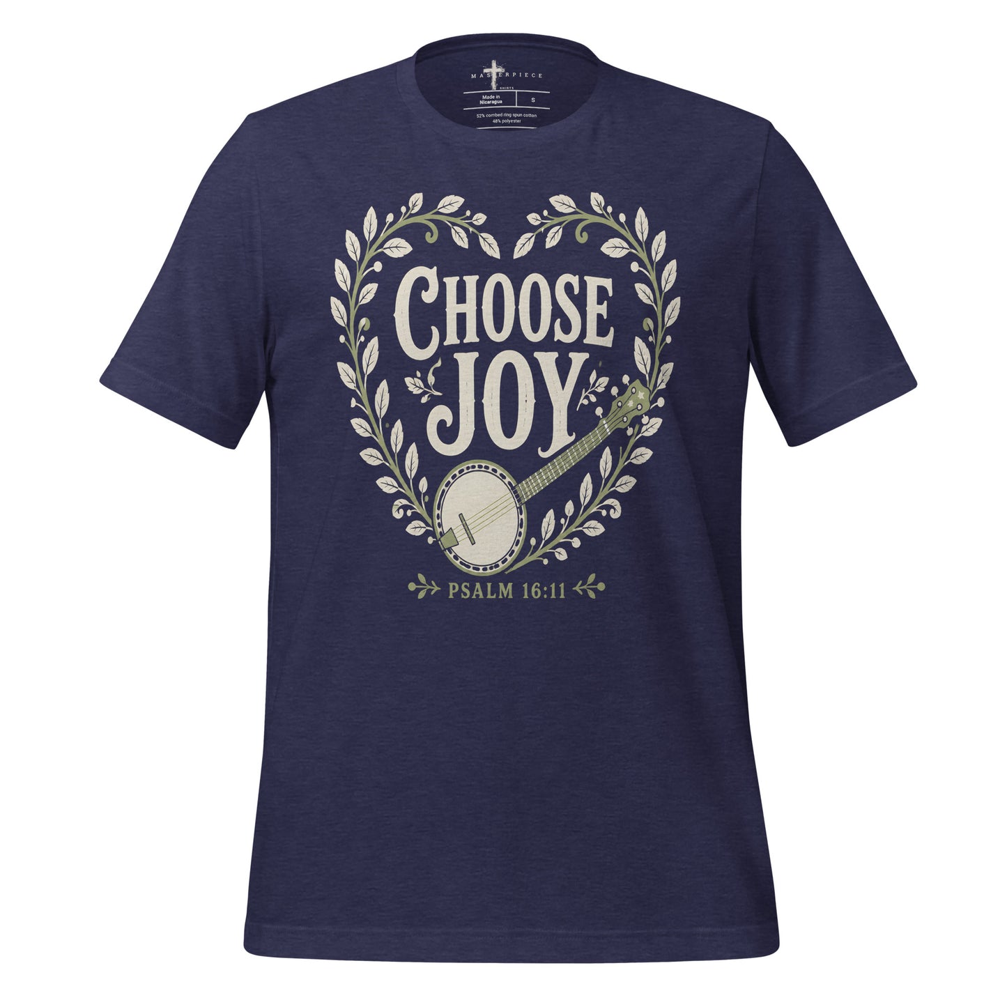 Choose Joy Banjo - Navy - MasterPiece Shirts