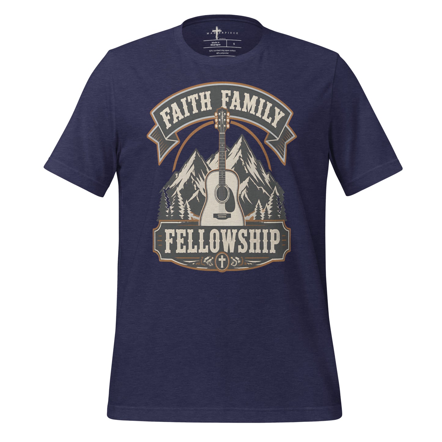 Faith Family Fellowship - Navy - MasterPiece Shirts