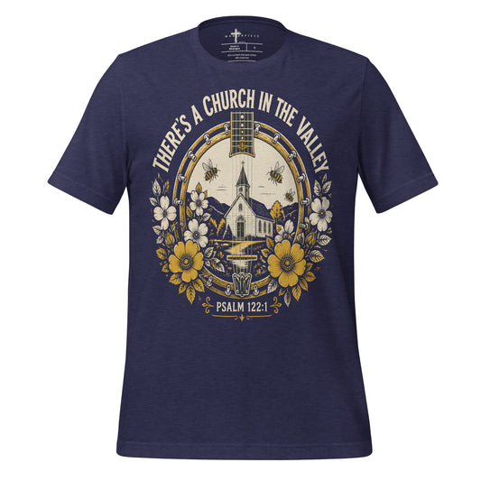 Church in the Valley Banjo - Navy - MasterPiece Shirts