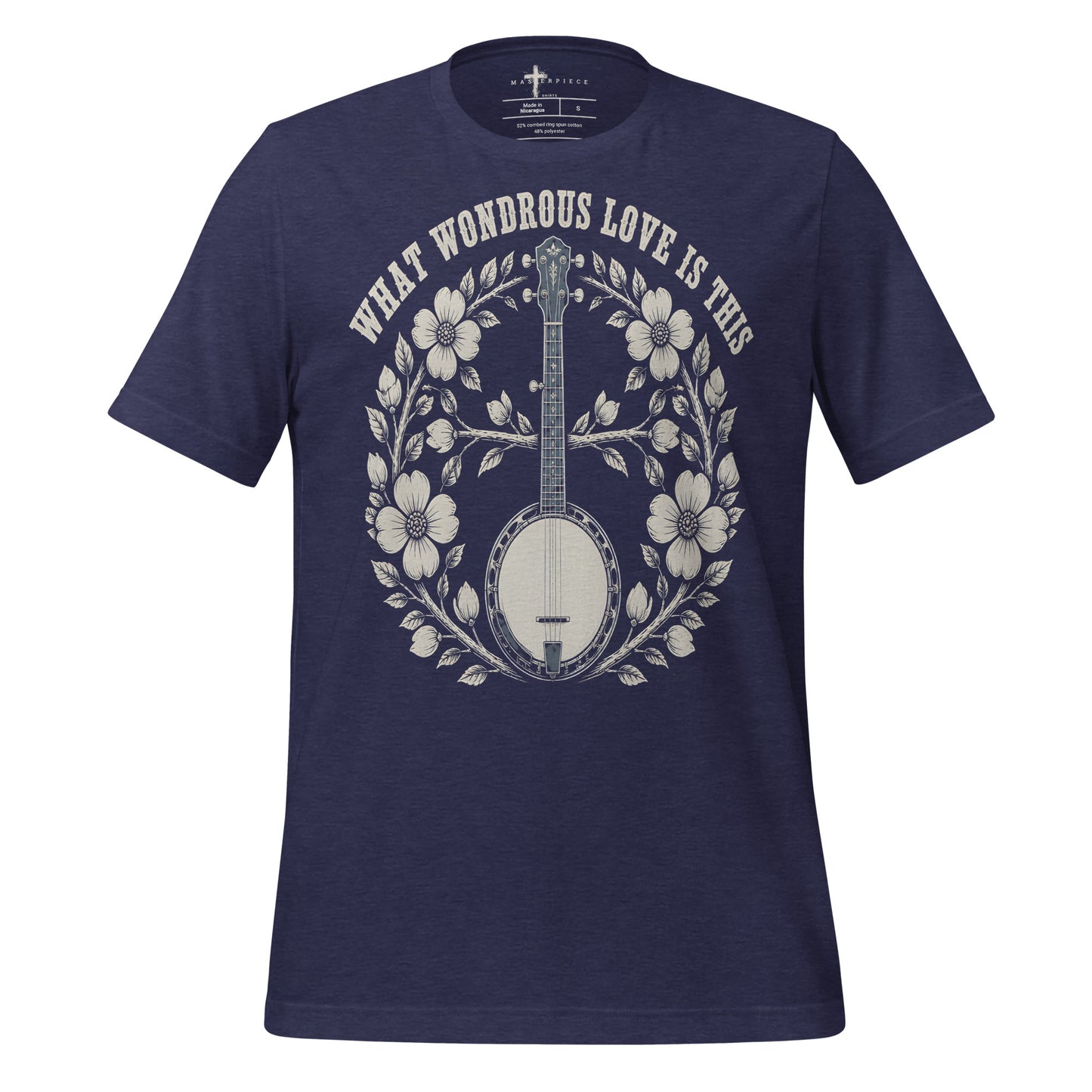 Wondrous Love Banjo - Navy - MasterPiece Shirts