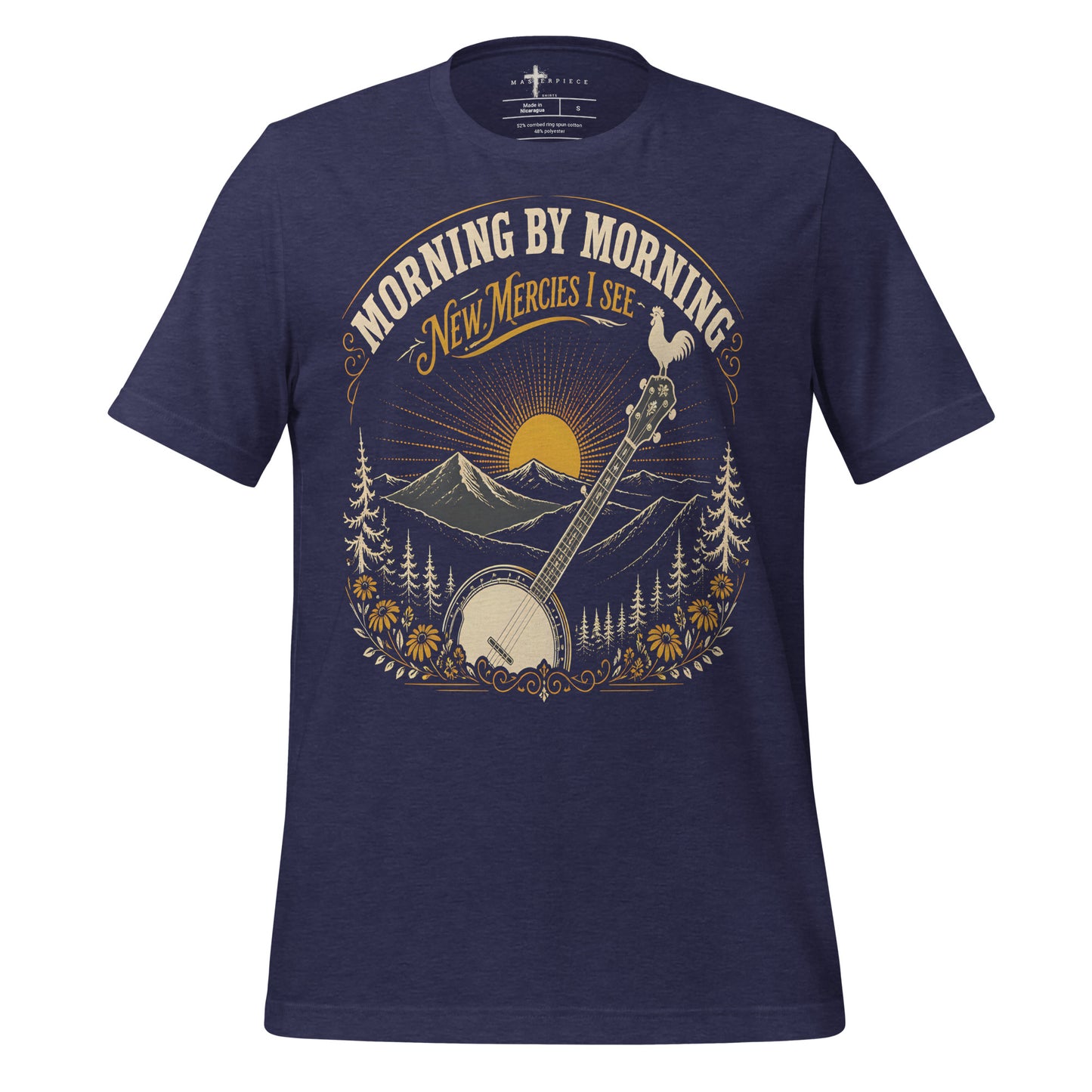 Morning by Morning Banjo - Navy - MasterPiece Shirts
