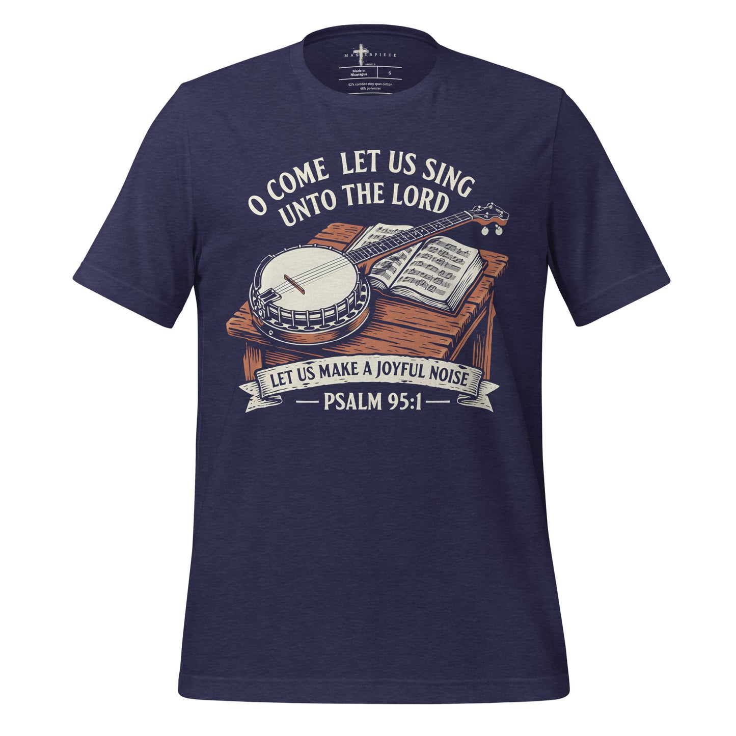 Let us Sing Banjo - Navy - MasterPiece Shirts