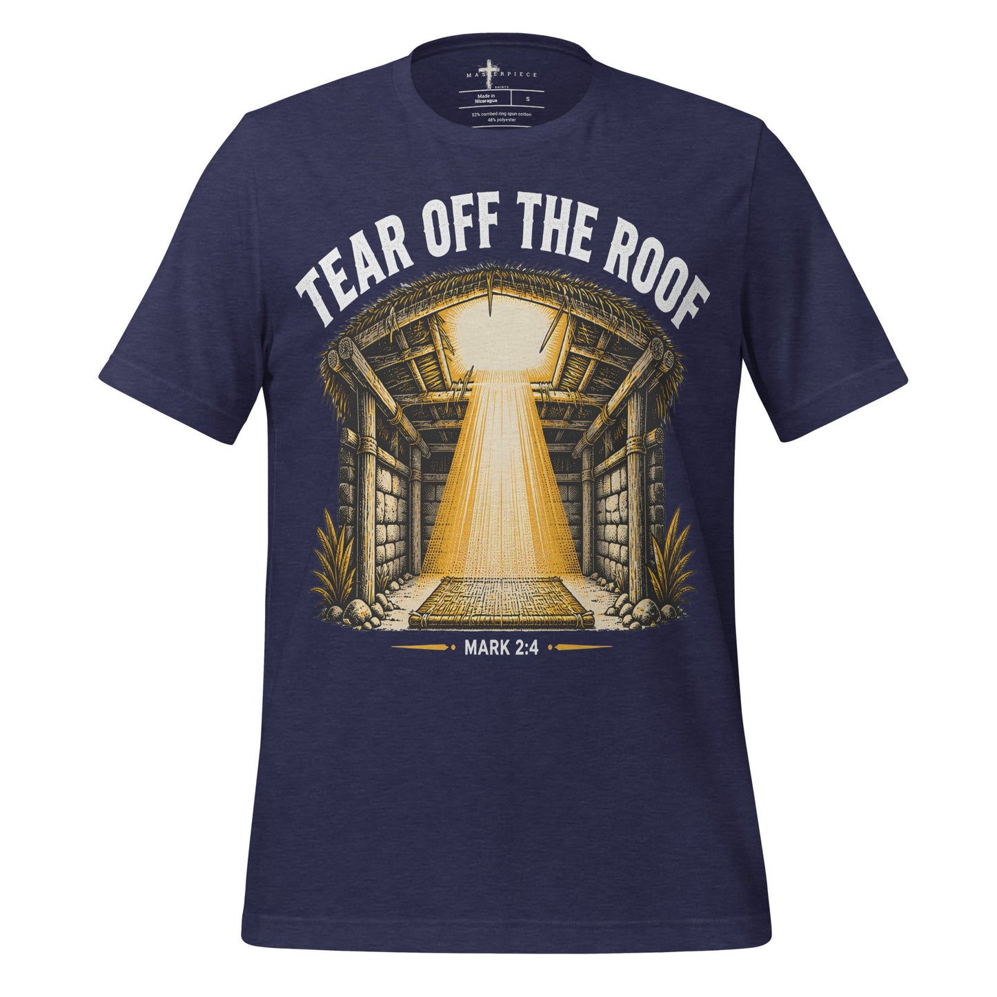 Tear Off The Roof - Navy - MasterPiece Shirts